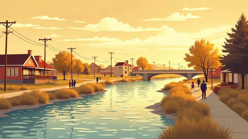 Editorial illustration: Indoor Activities for Kids in Bismarck