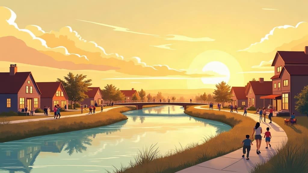Editorial illustration: Free Things to Do in Bismarck
