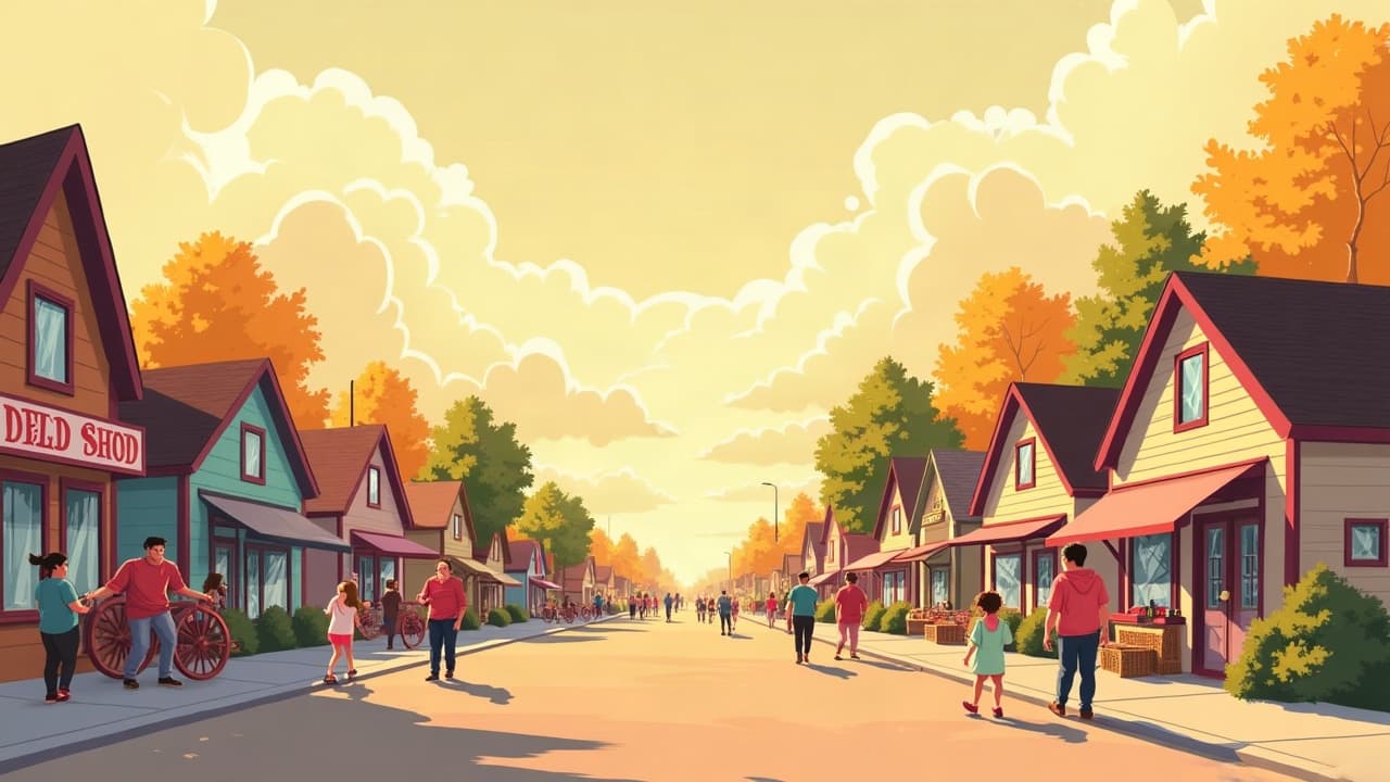 Editorial illustration: Ice Cream and Dessert Shops in Bismarck