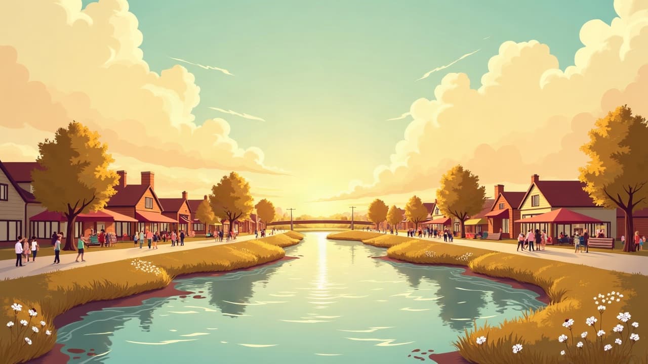 Editorial illustration: Best Lunch Spots in Bismarck