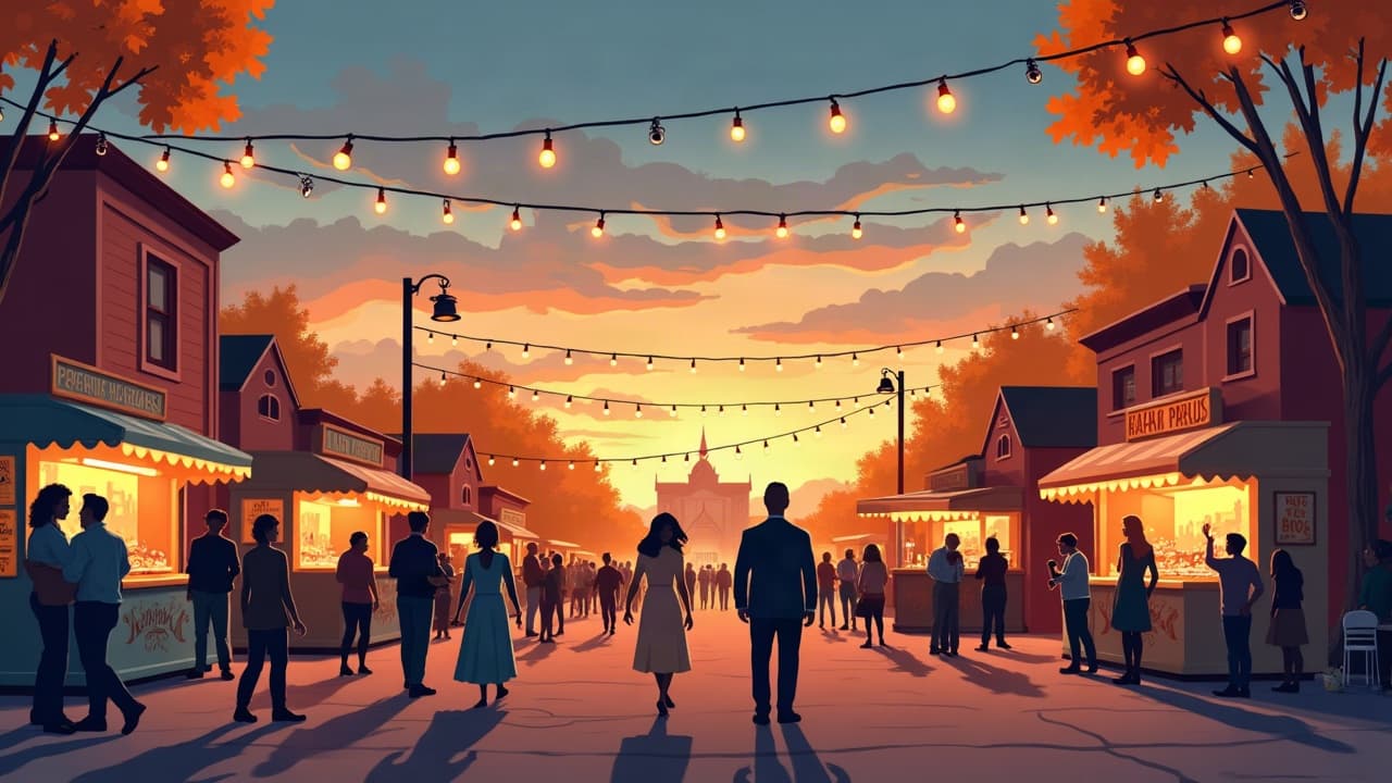 Editorial illustration: Governor and first lady to welcome Halloween visitors in Bismarck